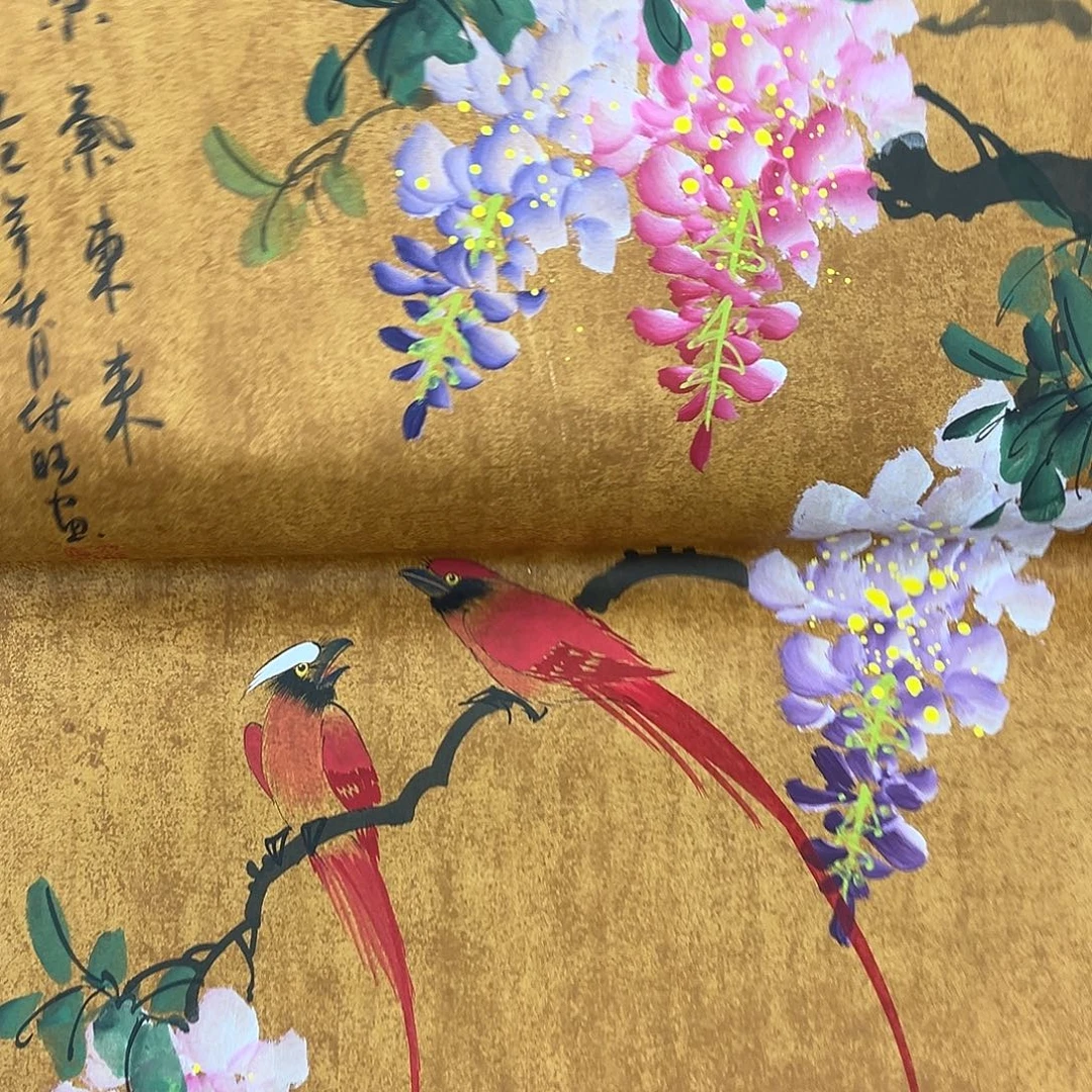 国画纯手绘作品欣赏
