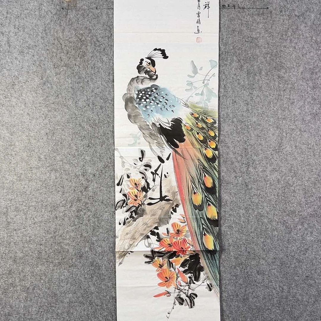 国画160 牡丹花等花开时节也可用