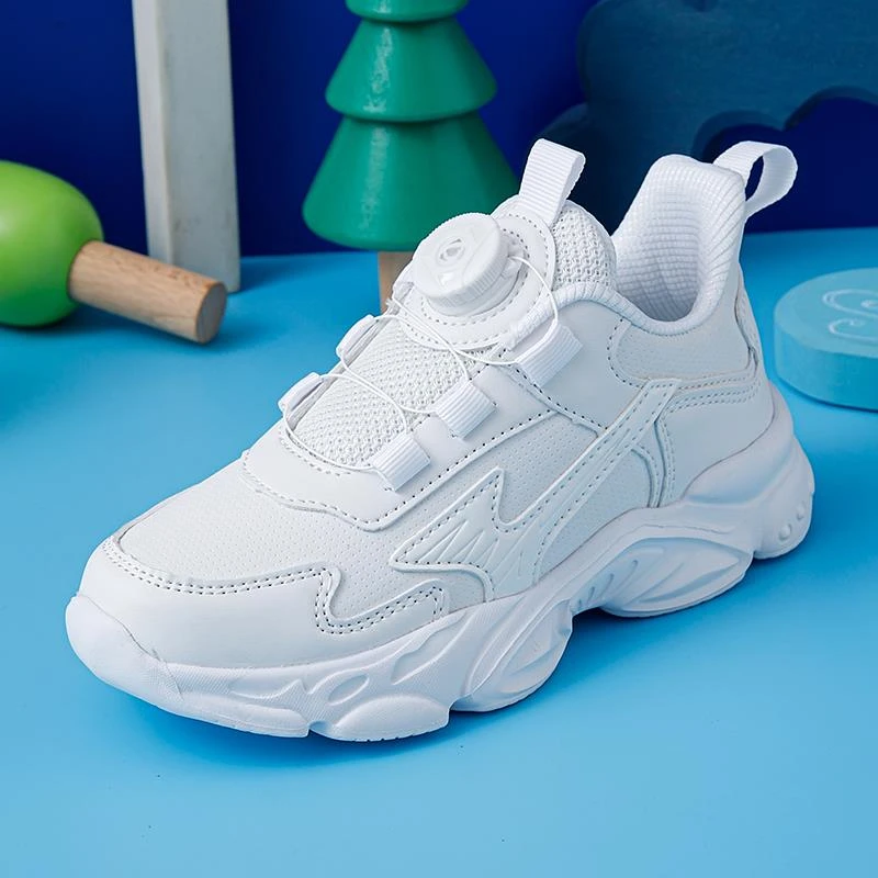 FAVMARTHA.学生旅游鞋儿童白色运动鞋12-15岁小白鞋