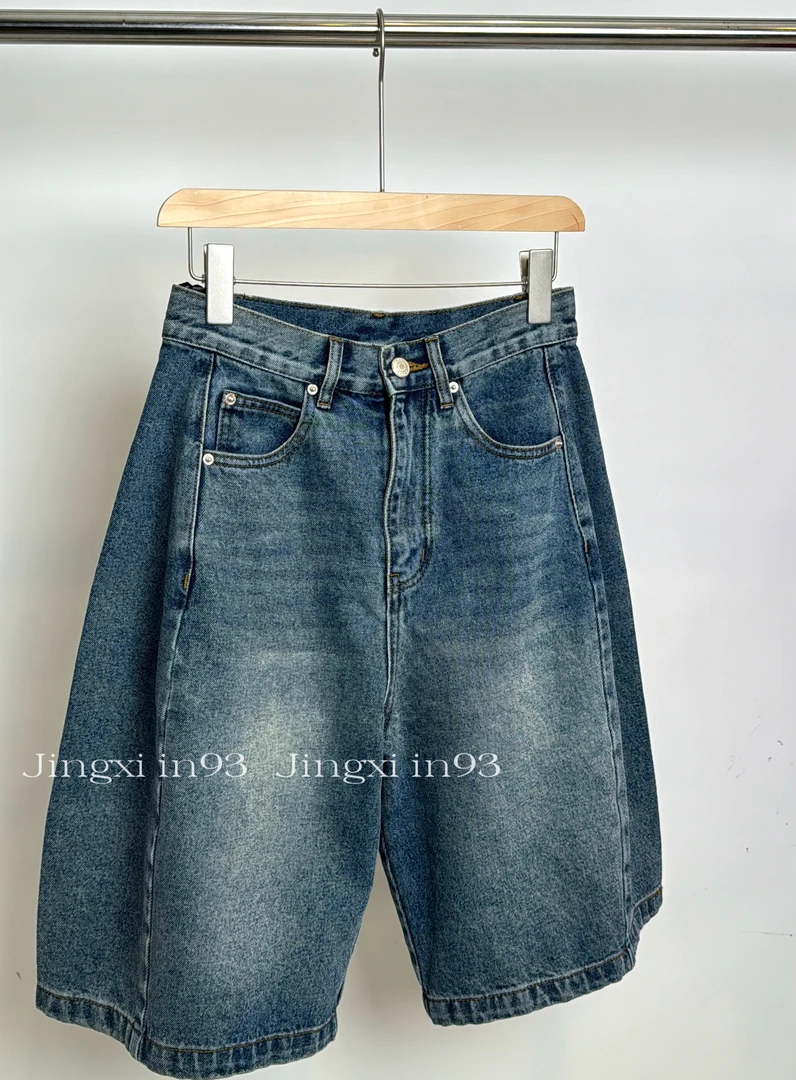 清仓/NO退NO换 /五分花苞牛仔中裤