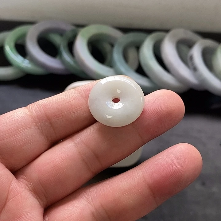 七****未镶嵌手链翡翠平安扣