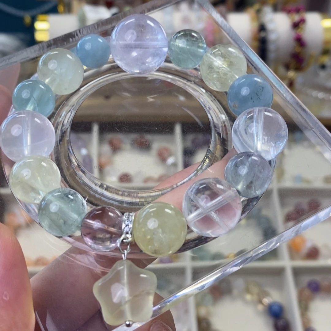 银S925镶嵌手链水晶