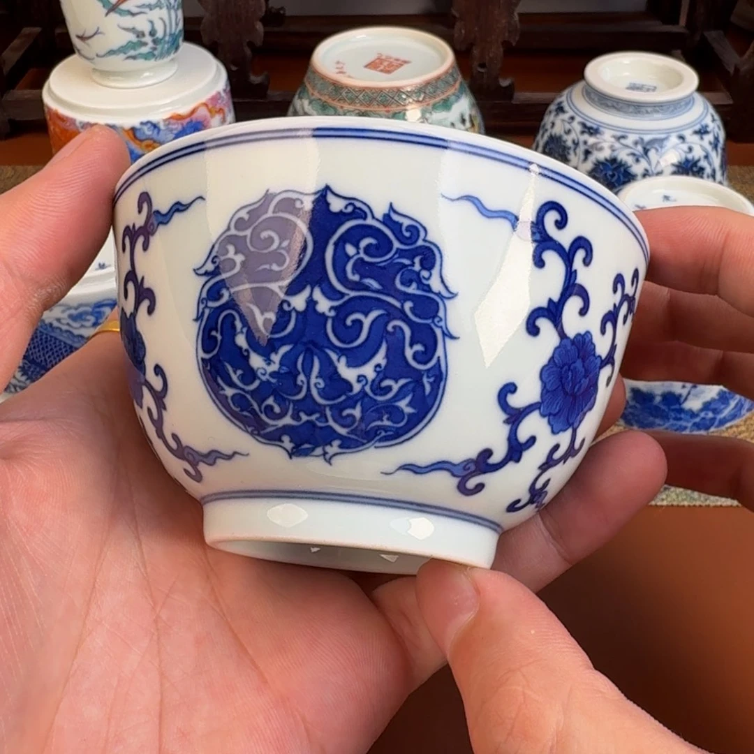 瓷片景德镇瓷器手工手绘