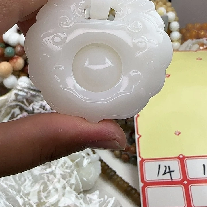 七***莲贝壳其他如意锁13号