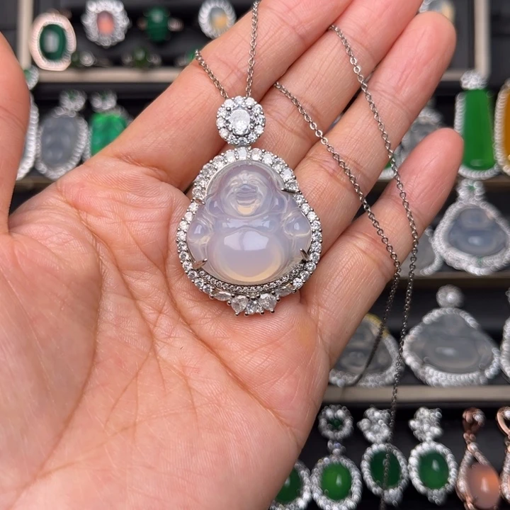 玛瑙/玉髓合金颈饰