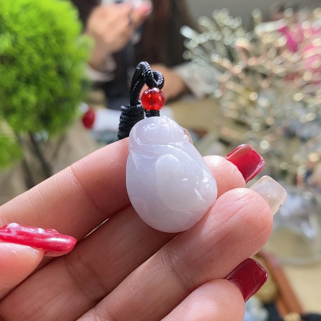【闪购商品】翡翠颈饰未镶嵌如意