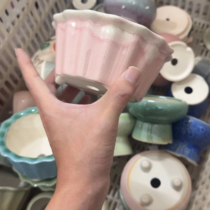 凑满9.9包邮花盆花盆