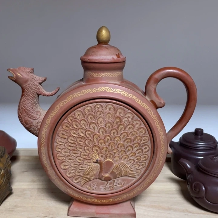 有***成紫砂茶壶宜兴紫砂壶