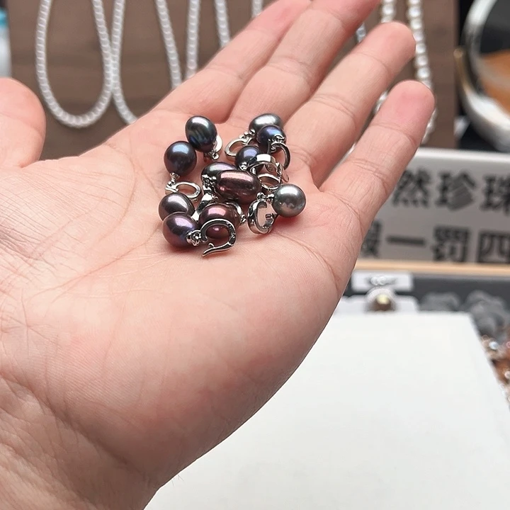 淡水珍珠吊坠(不含链)钛钢