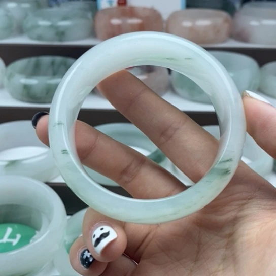 石英质玉（金丝玉）未镶嵌手镯