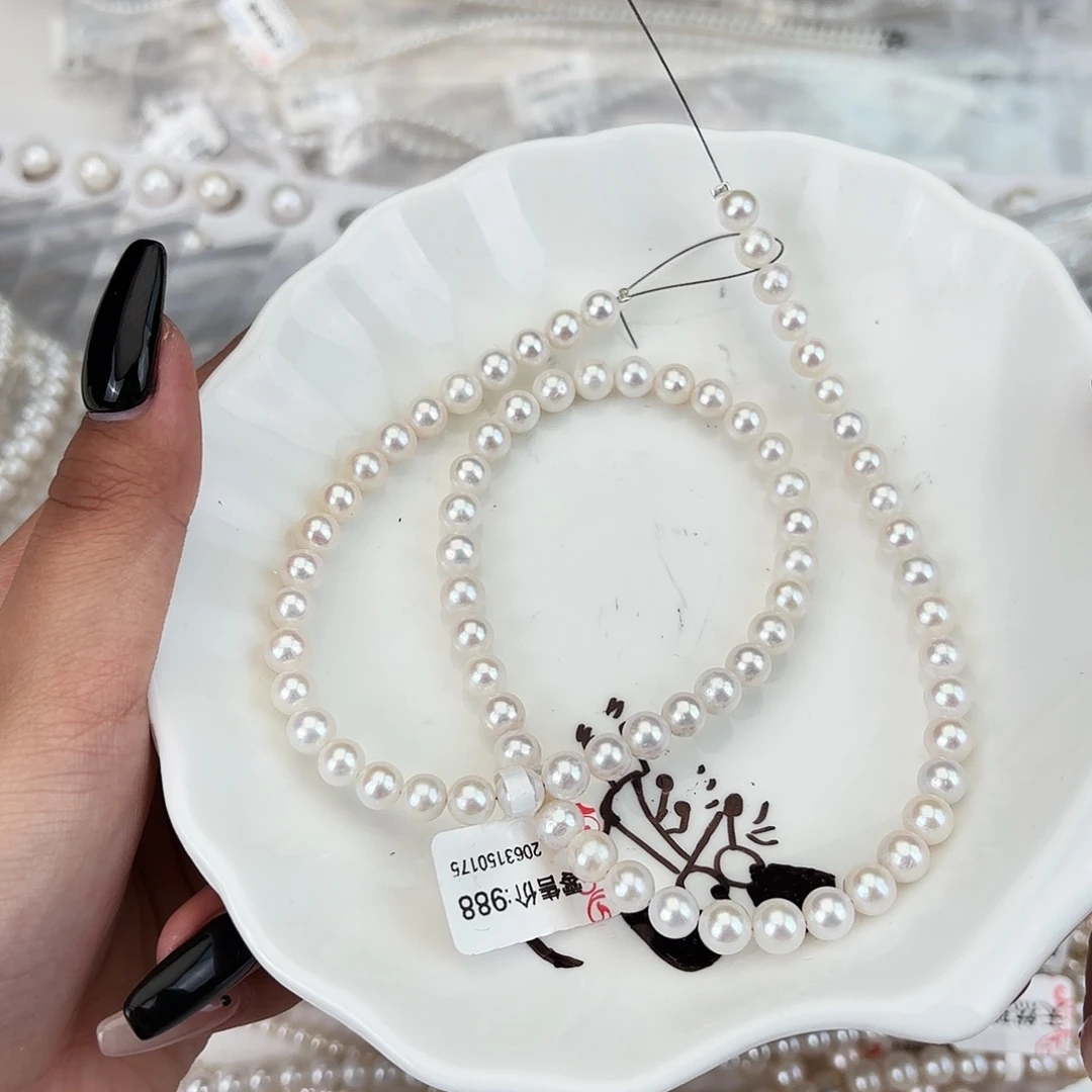 未镶嵌项链淡水珍珠项链