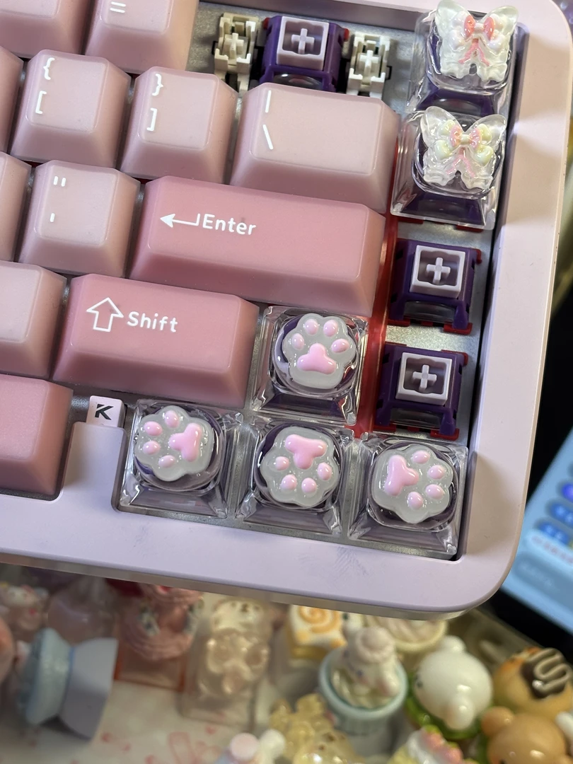 【透明猫爪WASD】4颗！