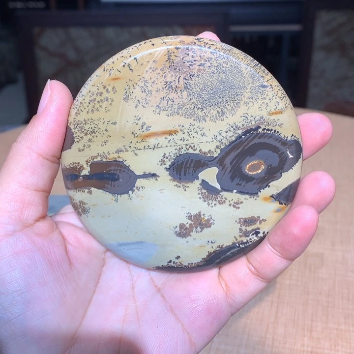 ，广西国画石摆件，收藏观赏