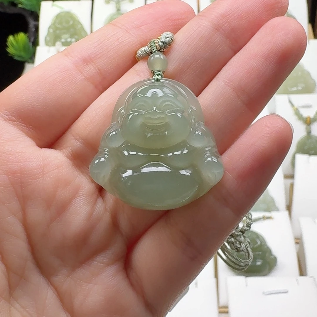 和田玉未镶嵌颈饰曹****