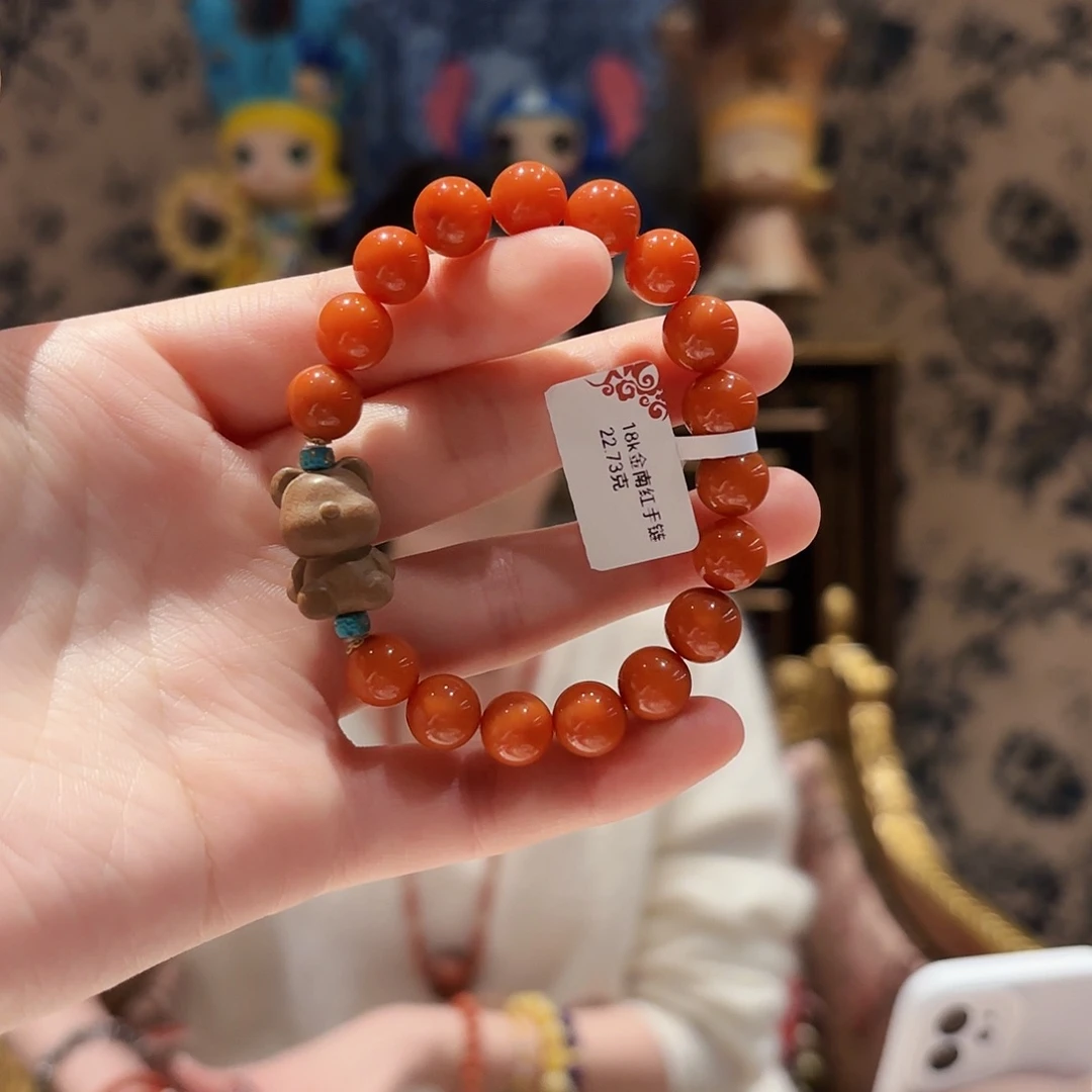 未镶嵌手链南红玛瑙