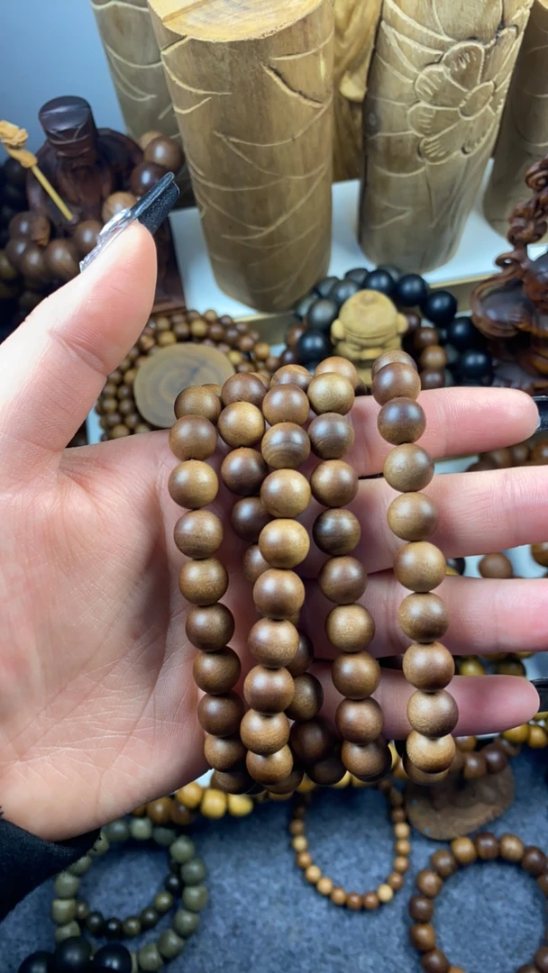 『老山檀香』108颗1.0奶香手串