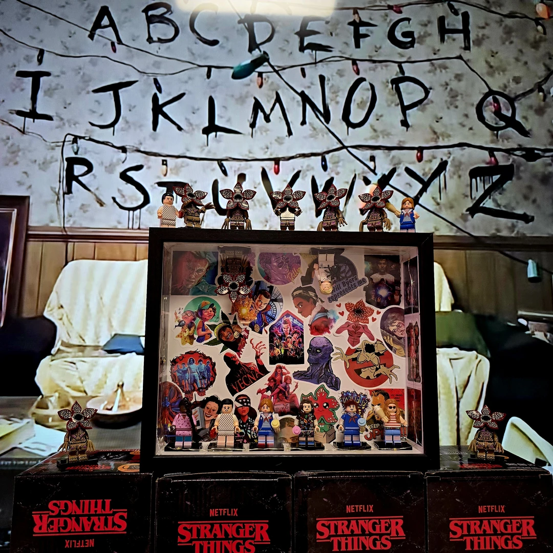 怪奇物语积木 手办 生日礼物 怪奇物语周边 怪奇物语