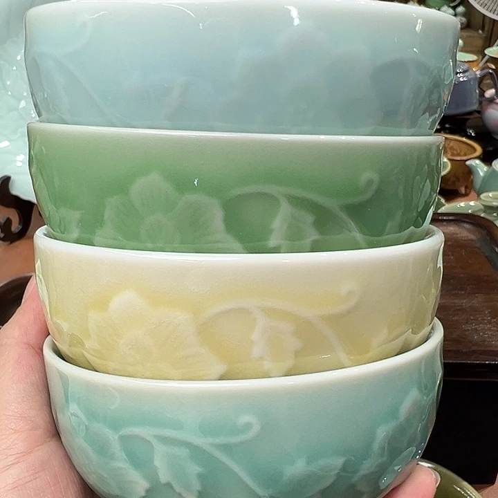 龙泉敬悦青瓷品茗杯