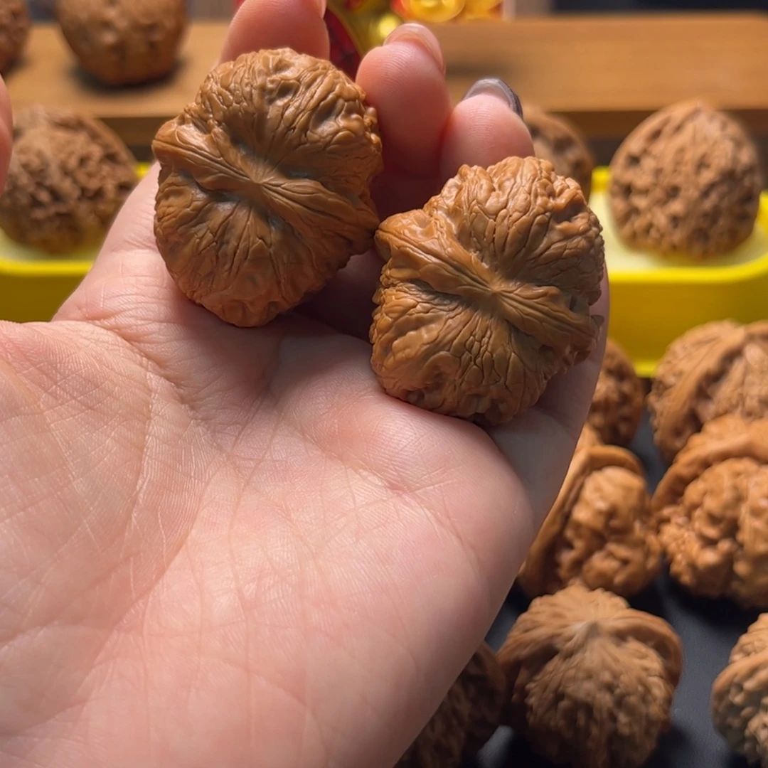 把件文玩核桃元宝41修打底