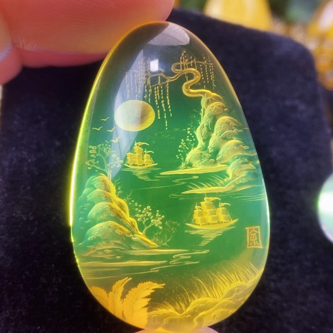 【闪购商品】未镶嵌颈饰金珀