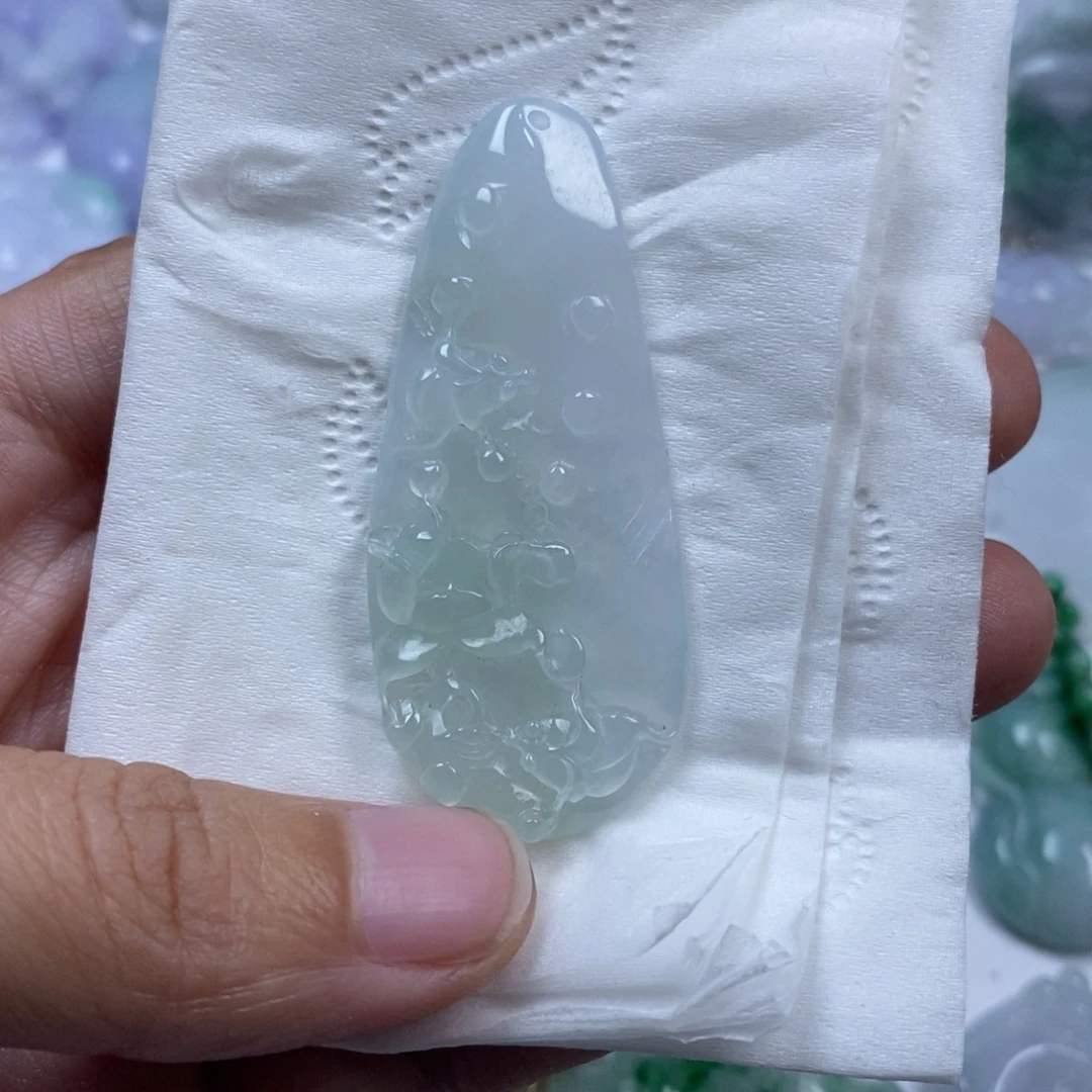 颈饰未镶嵌翡翠翡翠