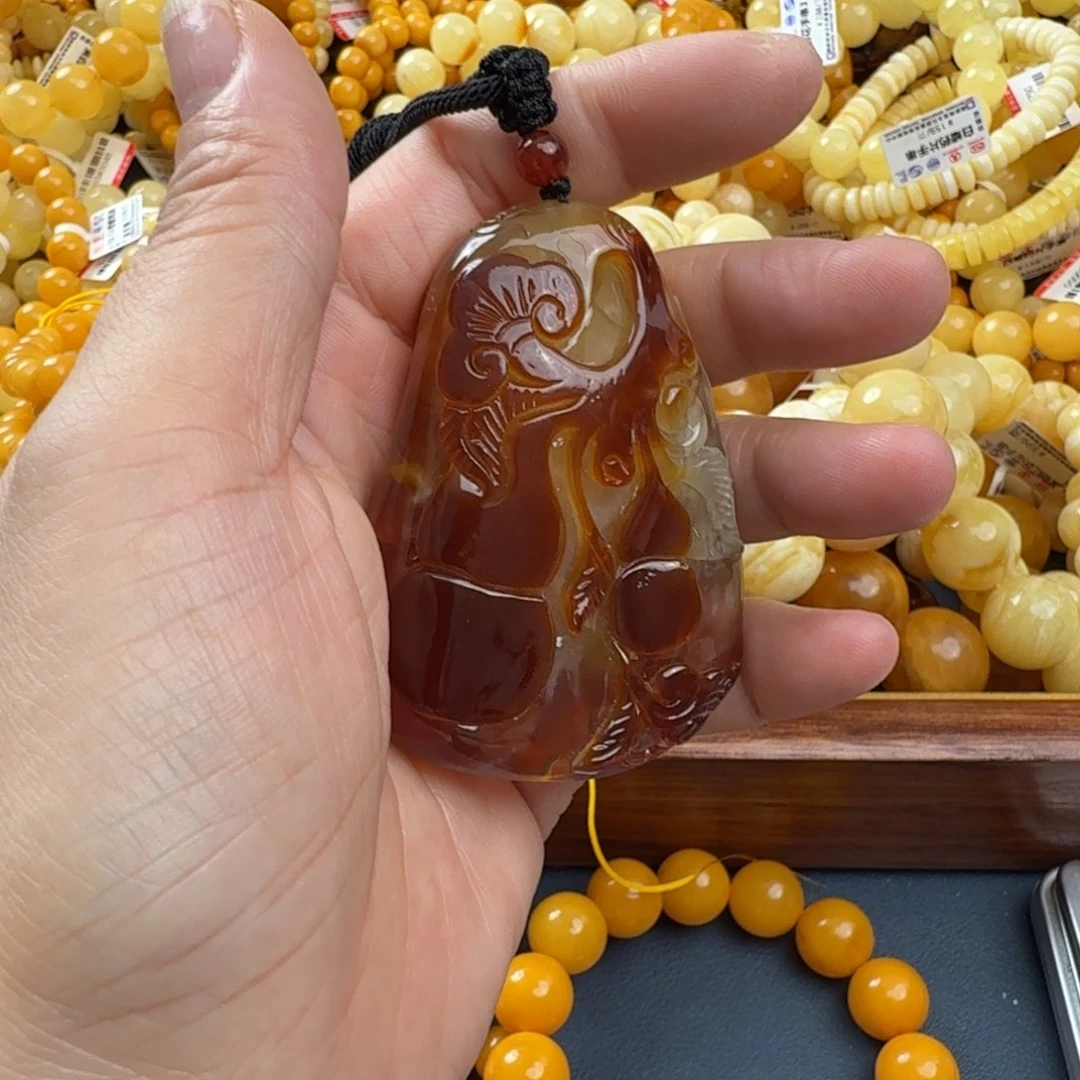 琥珀未镶嵌珠宝奇石