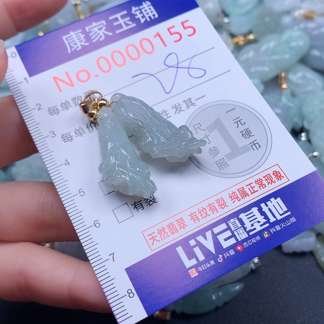 颈饰未镶嵌翡翠，