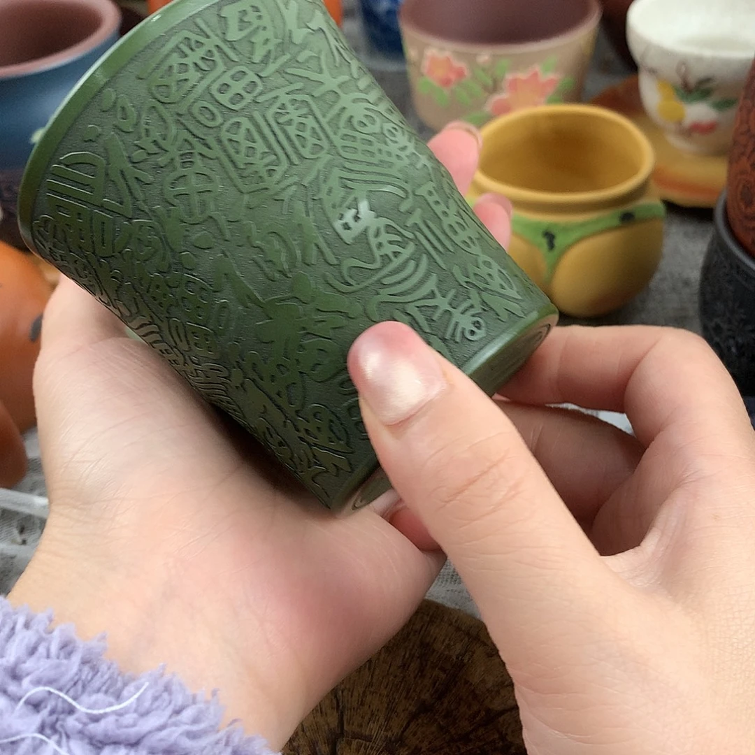 紫砂茶杯高端主人杯