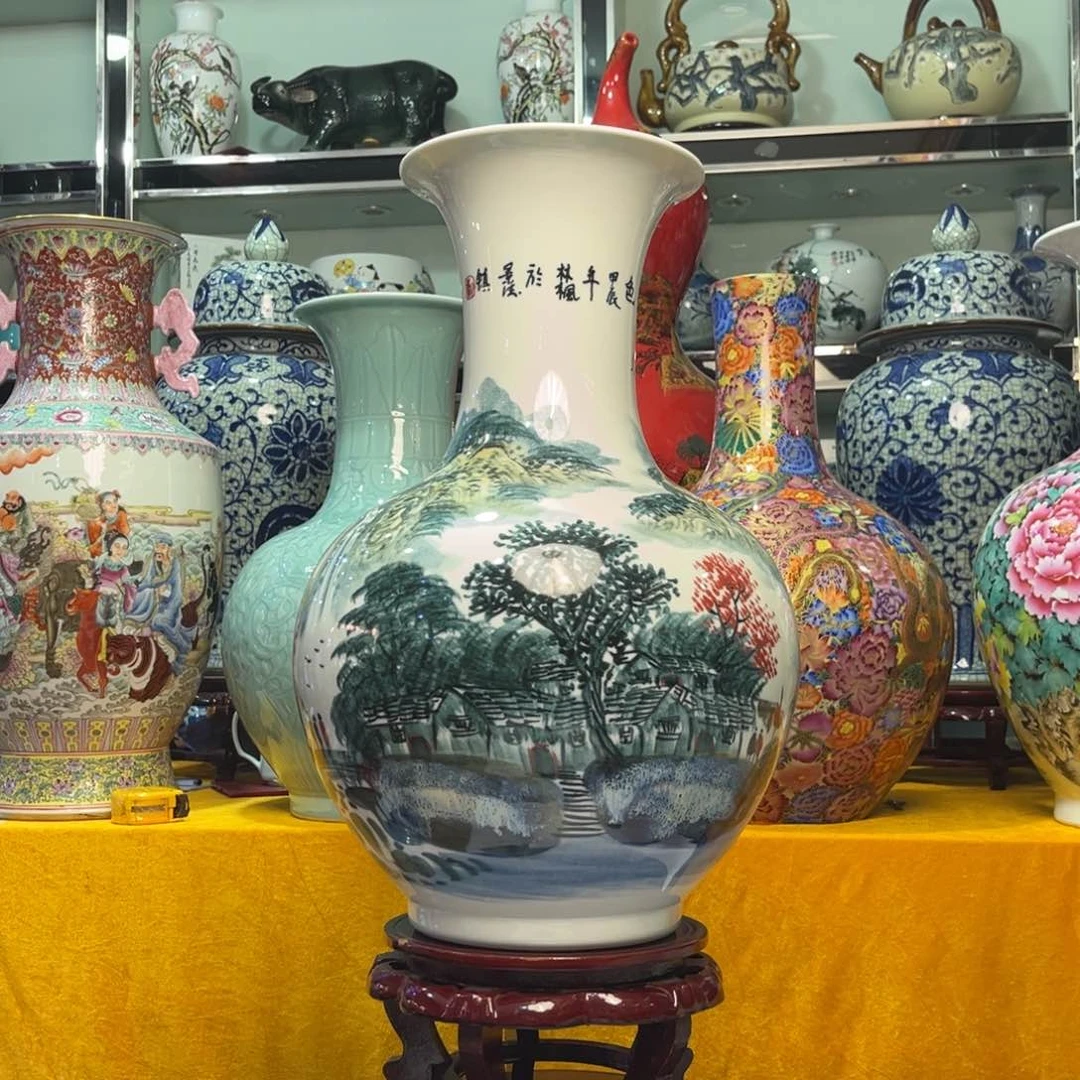 景德镇陶瓷花瓶摆件