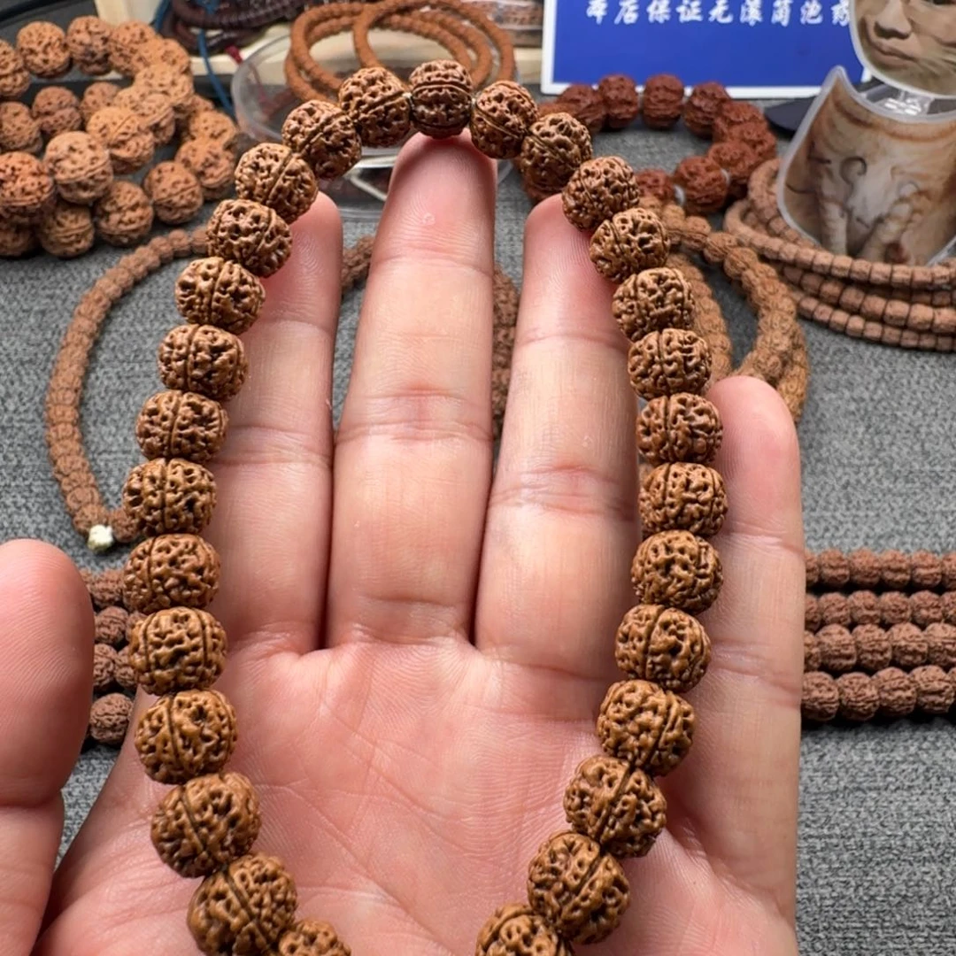 金刚菩提手串凹底梅花11尺寸打底