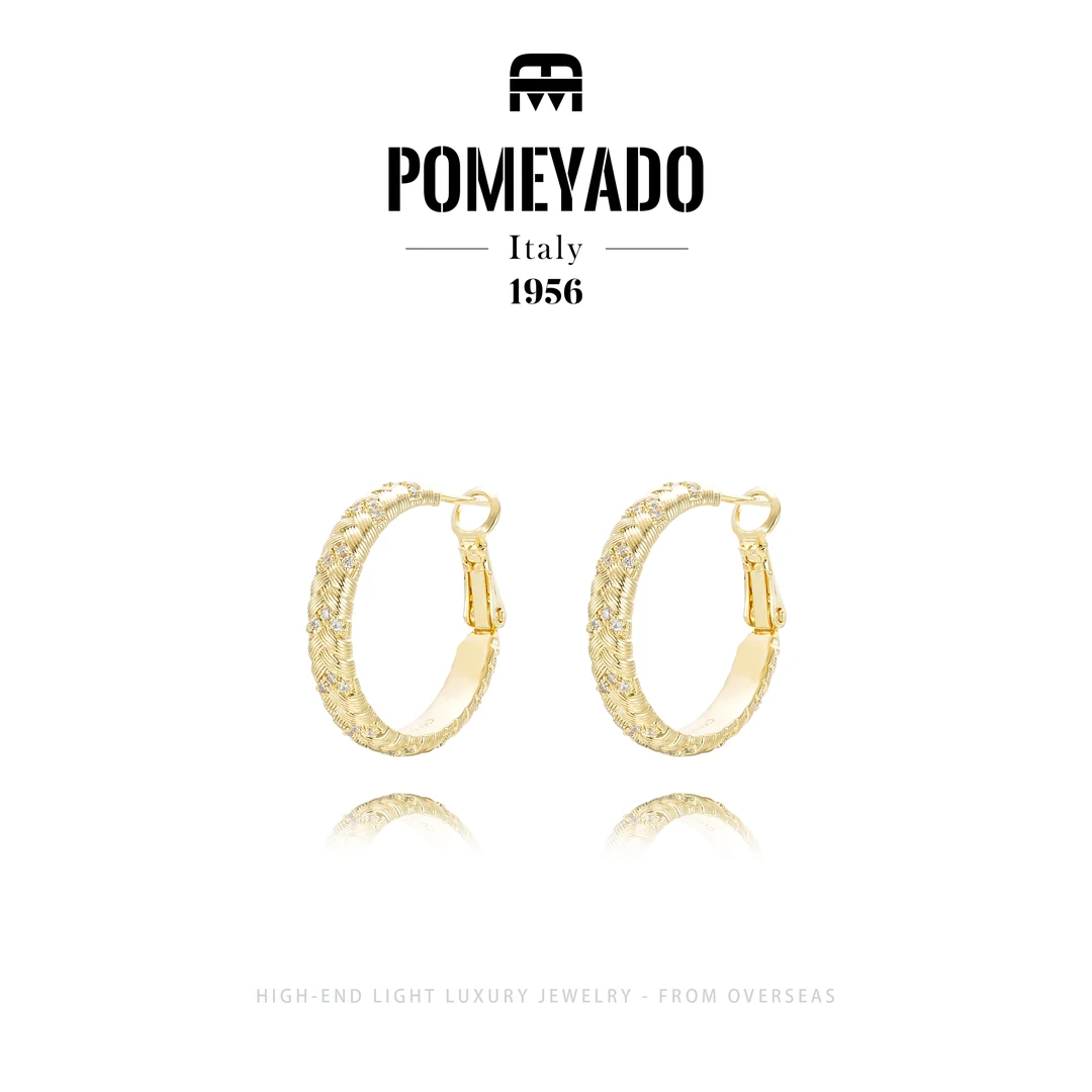 【波希故事】pomeyado设计款春夏高级感耳环F0484