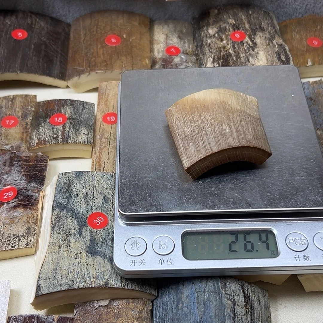 陆***顺手串/手链/手镯猛犸象牙猛犸原材料边角料大块料