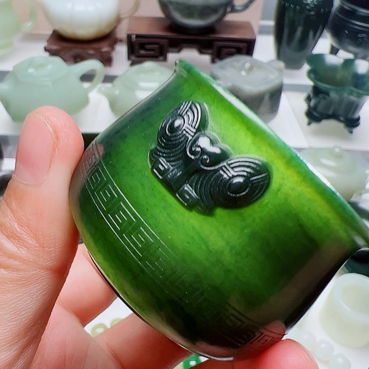 未镶嵌和田玉（青玉）挂件