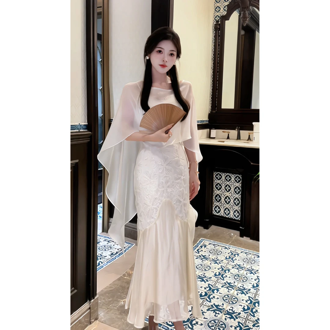 【婉婉定制】【浮光掠影】重工高端线上衣+吊带裙预CDX4DDQ251B