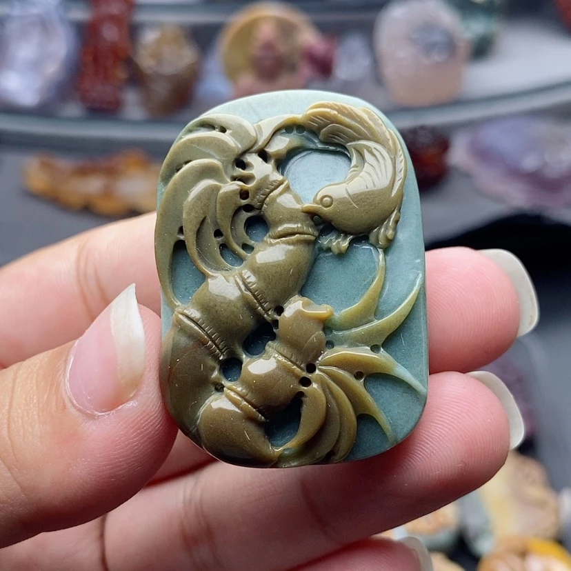 【闪购商品】未镶嵌定制石英质玉吊坠