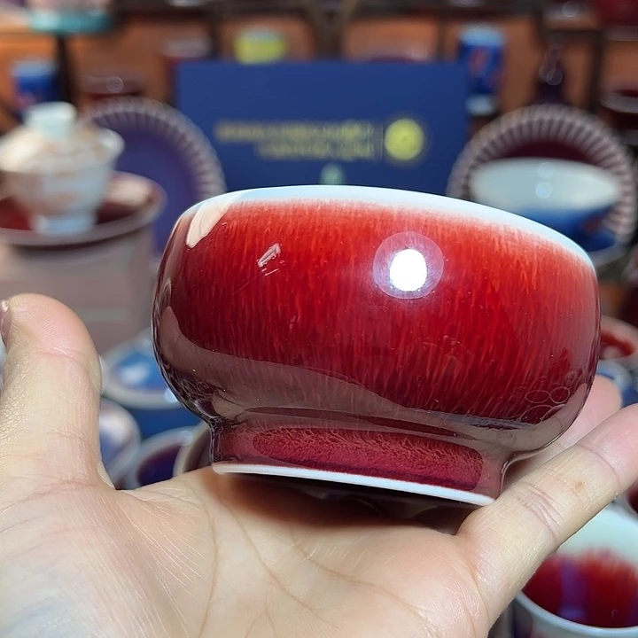 瓷片景德镇品艺轩郎红