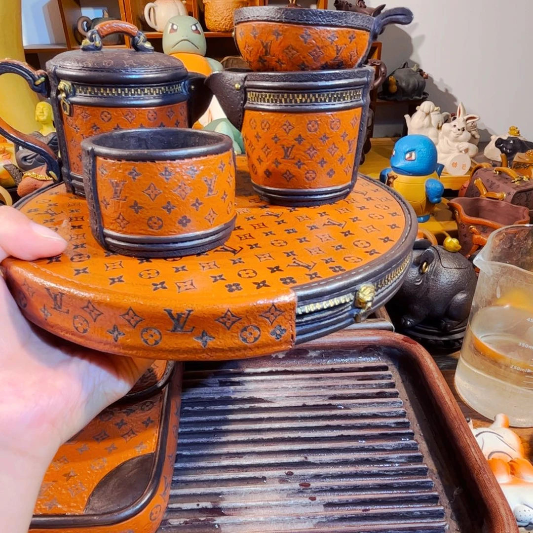 P***4茶叶盒紫砂纯手工制作的视频