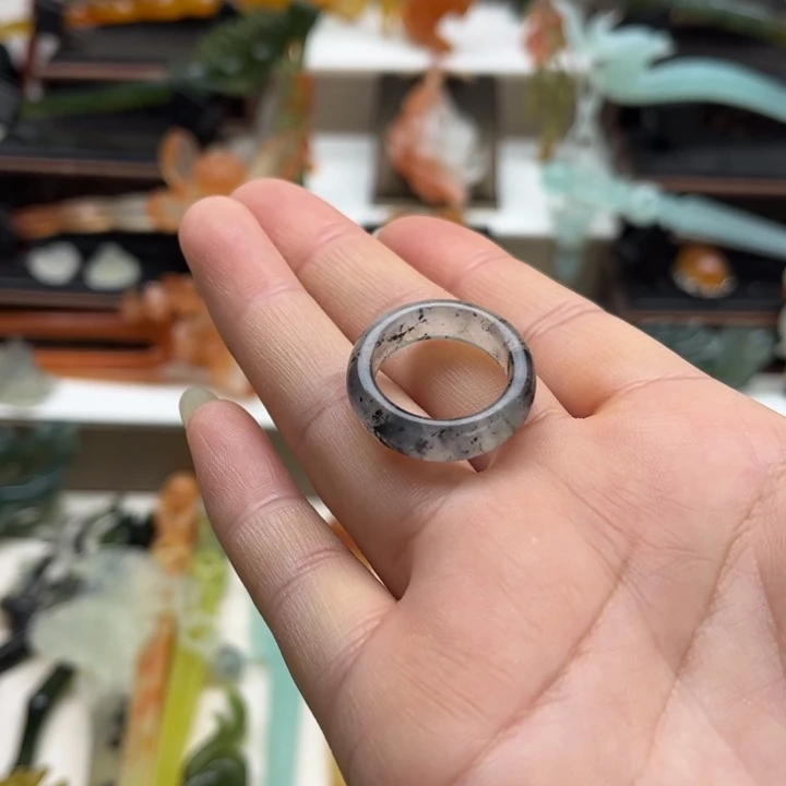 蛇纹石玉未镶嵌岫玉发簪