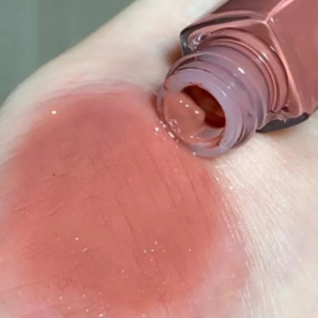 【米米选品】54温柔白桃奶茶双效唇釉