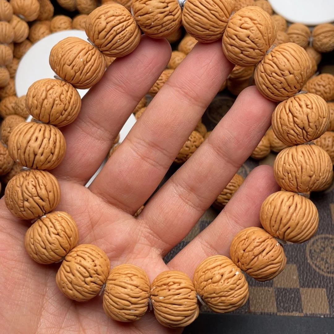 桃核手串树皮纹树皮纹