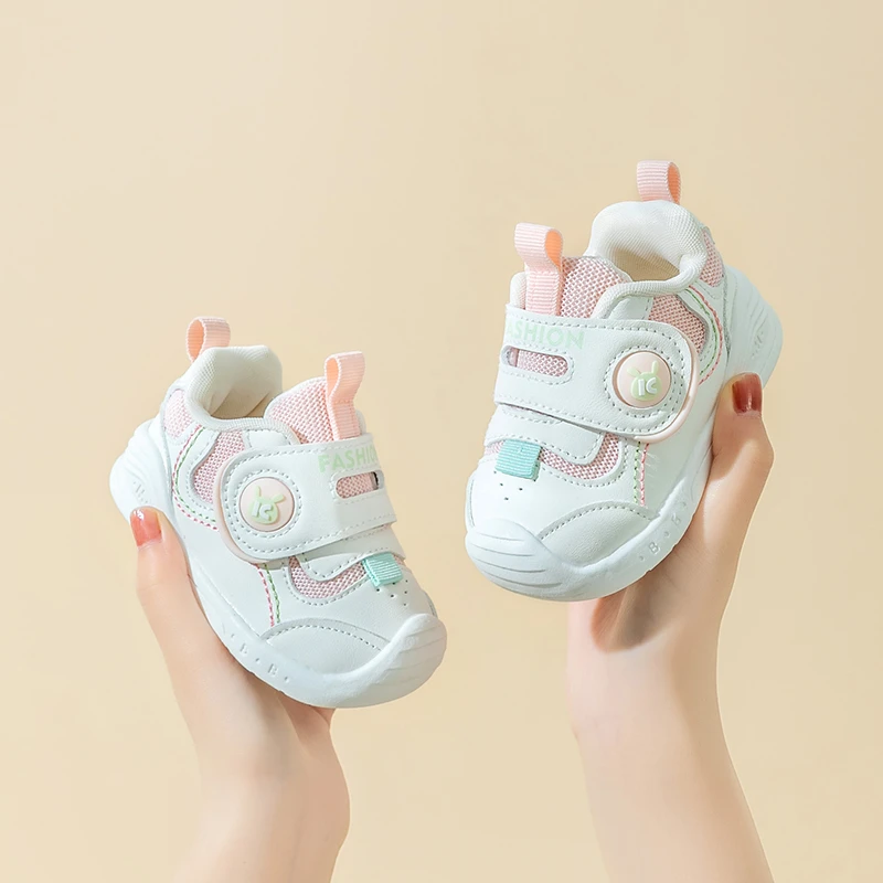 Ginofu机能鞋小童鞋春秋单鞋学步鞋宝宝软底防掉小童男女童宝宝鞋