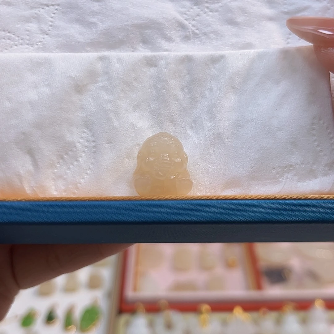 和田玉未镶嵌吊坠(不含链)