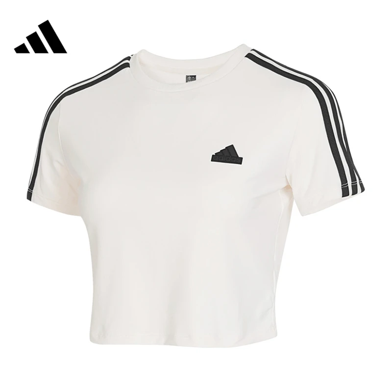 adidas阿迪达斯【大】女子运动休闲短袖T恤JV9932