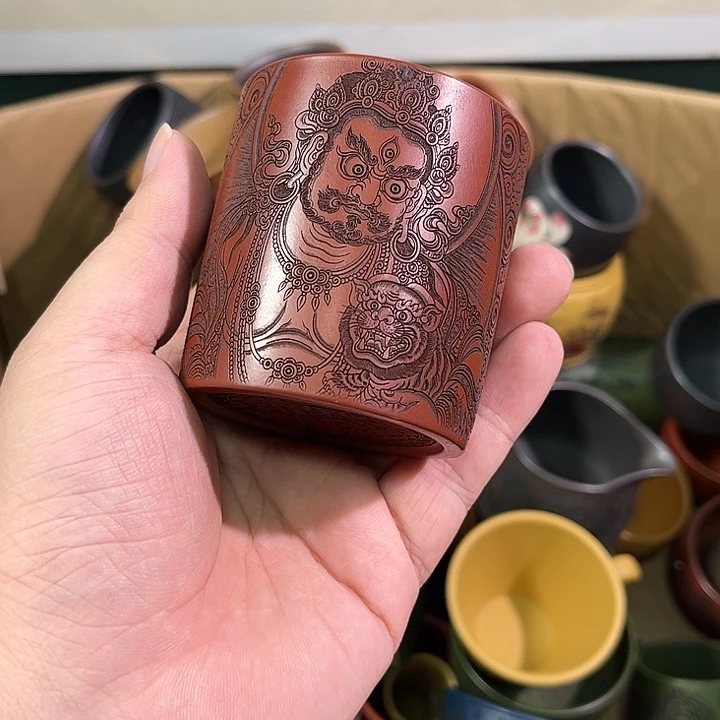 茶杯紫砂全手工紫砂主人杯