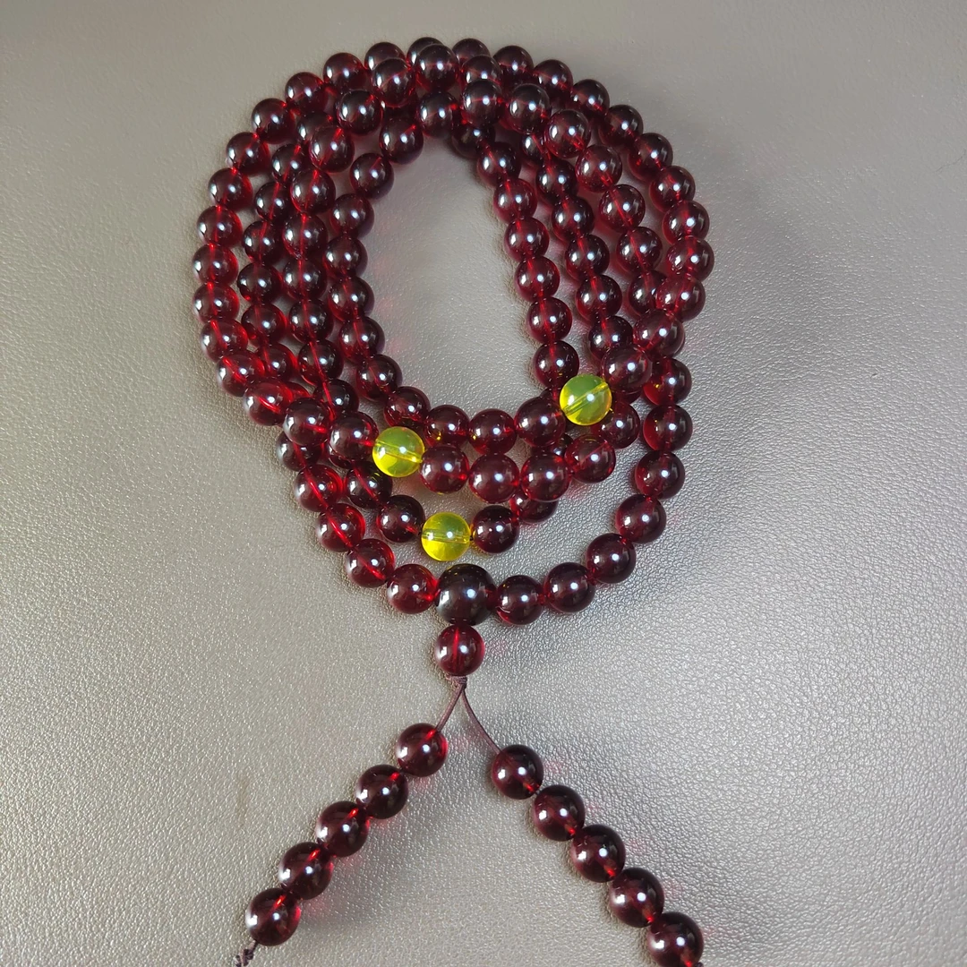 【闪购商品】主播推荐108颗血珀手串88