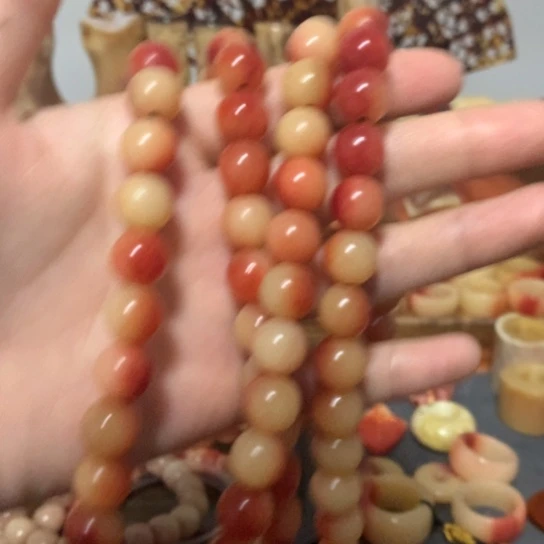 大果紫檀（缅甸花梨）108颗送三通弟子珠