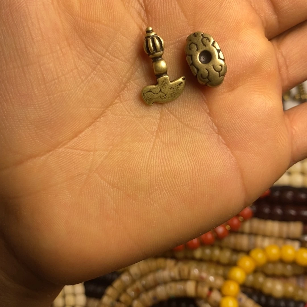 泥塑藏传文玩108s搭配配饰