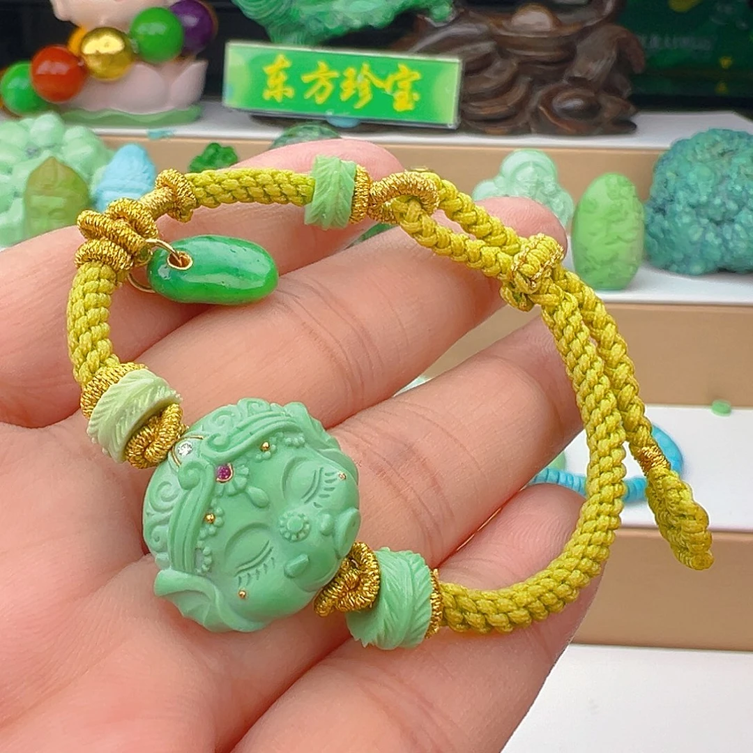 未镶嵌绿松石项链