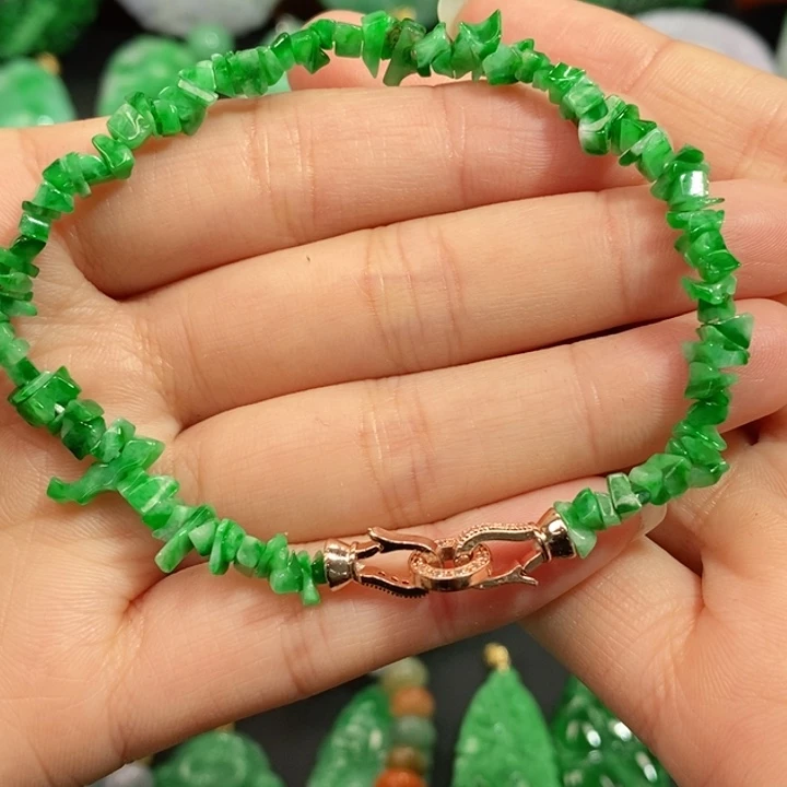 颈饰未镶嵌翡翠吊坠