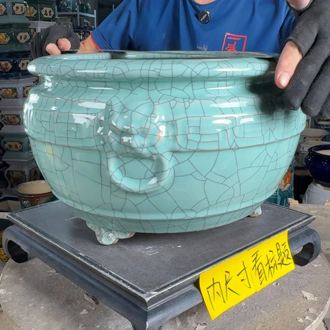 一风堂石湾花盆 内27*18